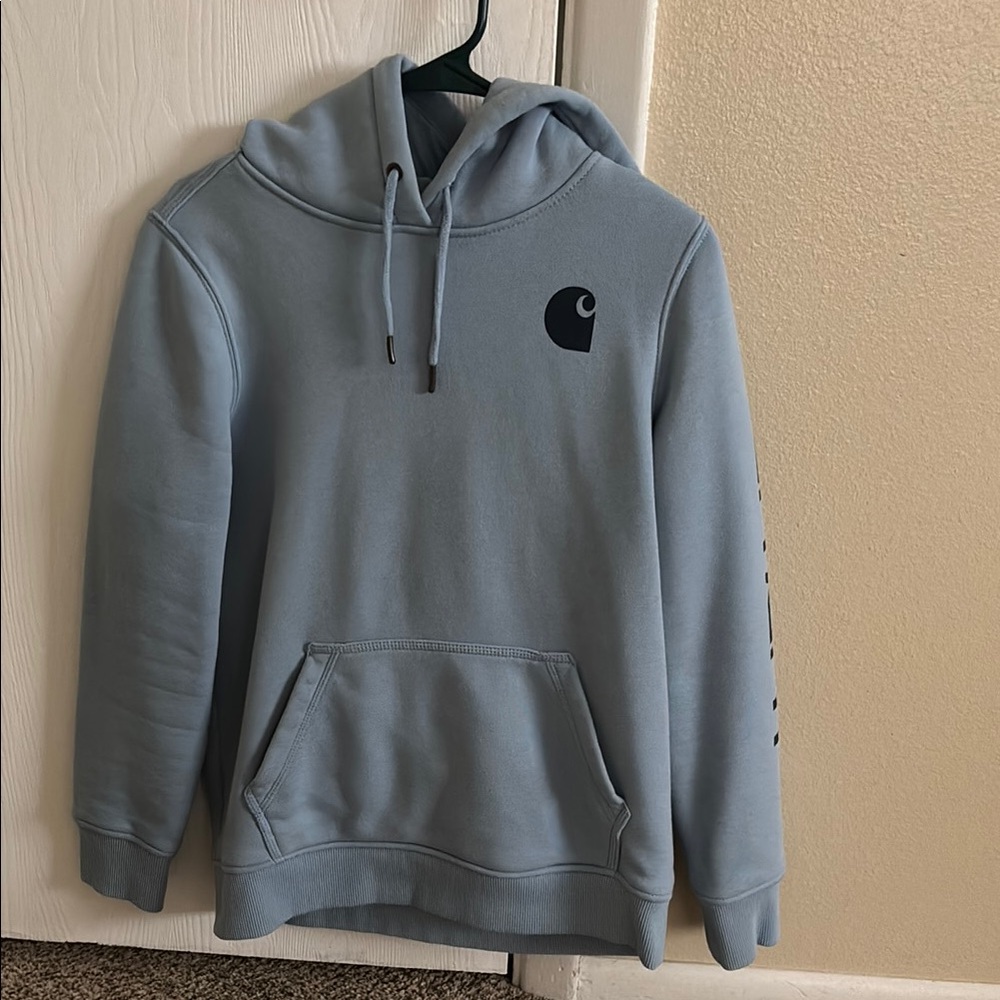 Carhartt Women’s Relaxed Fit Blue Hoodie